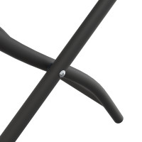 Produktbild för Fällstol för trädgård 2 pcs Antracit 42 x 52 x 82cm