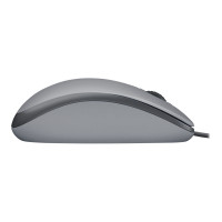 Produktbild för Logitech M110 Silent - mus - USB-A - mellangrå