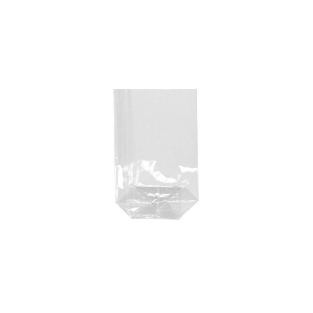 Produktbild för Cellofanpåse PP 15x10x3,5cm klar 300/fp