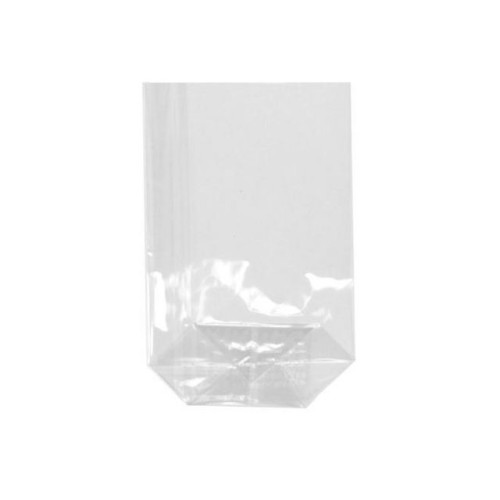 PAPSTAR Cellofanpåse PP 15x10x3,5cm klar 300/fp