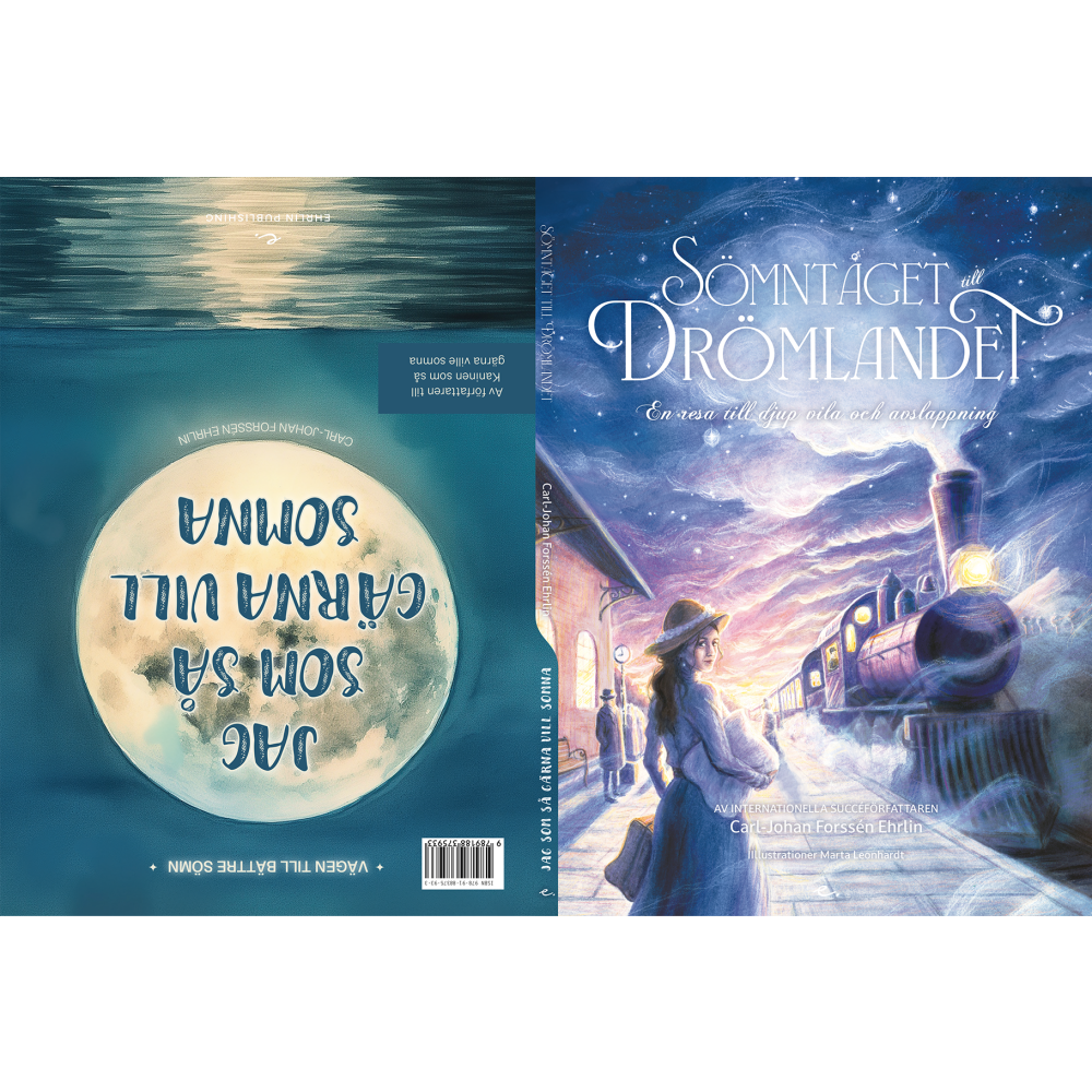 Produktbild för Sömntåget till drömlandet / Jag som så gärna vill somna (bok, danskt band)