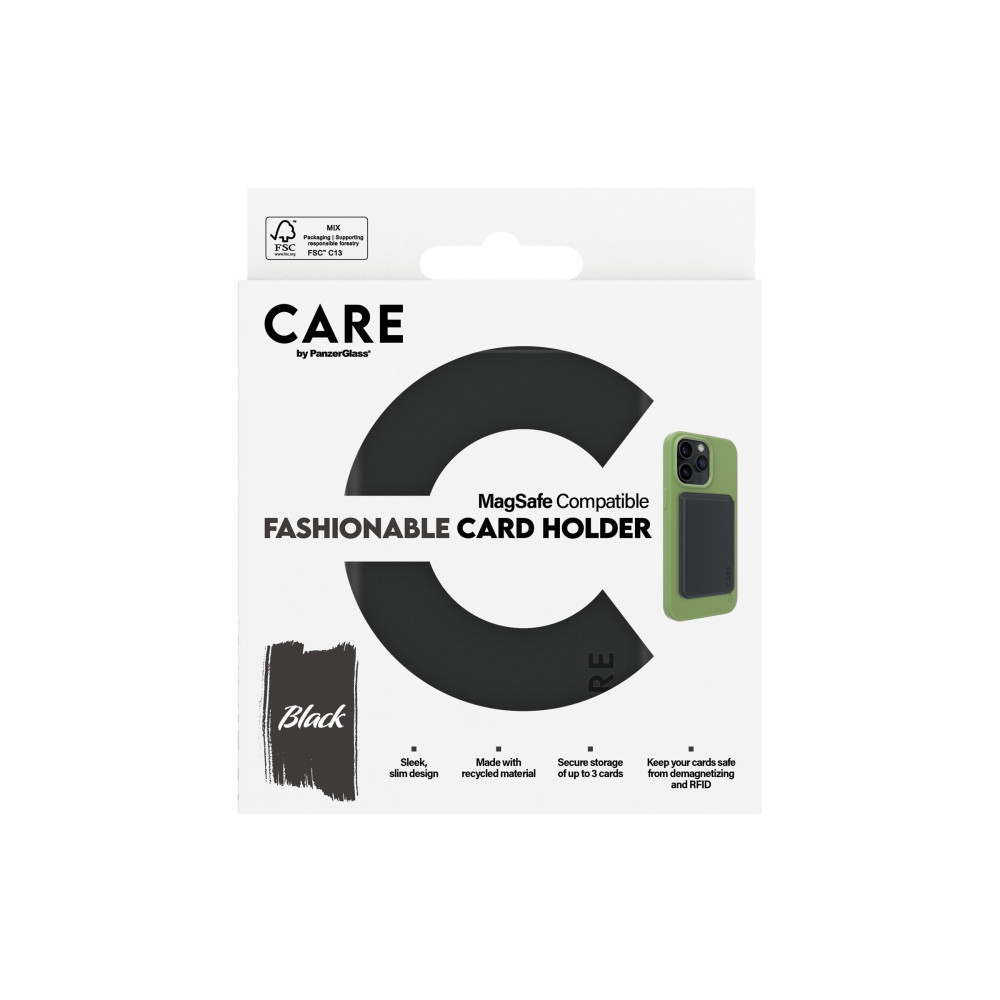 Produktbild för CARE by PanzerGlass - magnetkorthållare