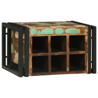 Produktbild för Vinställ 2 pcs 46 x 35 x 27,5 cm Solid återvunnen trä