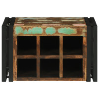 Produktbild för Vinställ 2 pcs 46 x 35 x 27,5 cm Solid återvunnen trä
