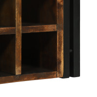Produktbild för Vinställ 2 pcs 46 x 35 x 27,5 cm Solid återvunnen trä