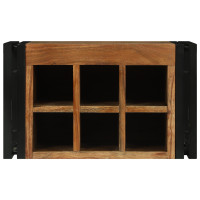 Produktbild för Vinställ 2 pcs 46 x 35 x 27,5 cm Massivt Akaciaträ