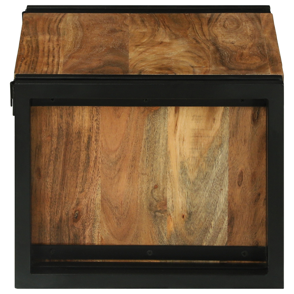 Produktbild för Vinställ 2 pcs 46 x 35 x 27,5 cm Massivt Akaciaträ