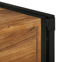 Produktbild för Vinställ 2 pcs 46 x 35 x 27,5 cm Massivt Akaciaträ