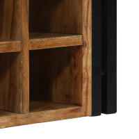 Produktbild för Vinställ 2 pcs 46 x 35 x 27,5 cm Massivt Akaciaträ