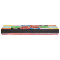 Produktbild för Vägg hyllor Flerfärgsdesign 60 x 20 x 6 cm Massivt mangoträ