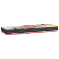 Produktbild för Vägg hyllor Väggmonterad 3 pcs Flerfärgsdesign 100 x 20 x 6 cm