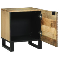 Produktbild för Nattduksbord 2 pcs Naturlig 40 x 33 x 46 cm Konstruerat trä