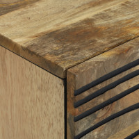 Produktbild för Nattduksbord Naturlig 40 x 33 x 46 cm Konstruerat trä