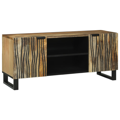 vidaXL TV Enheter Brun 105 x 33 x 46 cm Konstruerat trä