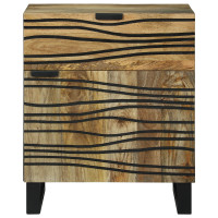Produktbild för Nattduksbord Naturlig 50 x 33 x 60 cm Konstruerat trä
