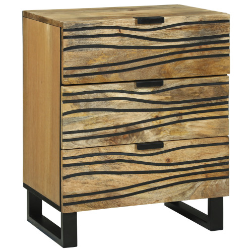 vidaXL Nattduksbord Naturlig 50 x 33 x 62 cm Konstruerat trä