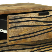 Produktbild för Nattduksbord Naturlig 50 x 33 x 62 cm Konstruerat trä
