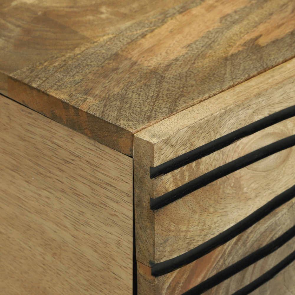 Produktbild för Kaffeebord Naturlig 100 x 54 x 40 cm Konstruerat trä