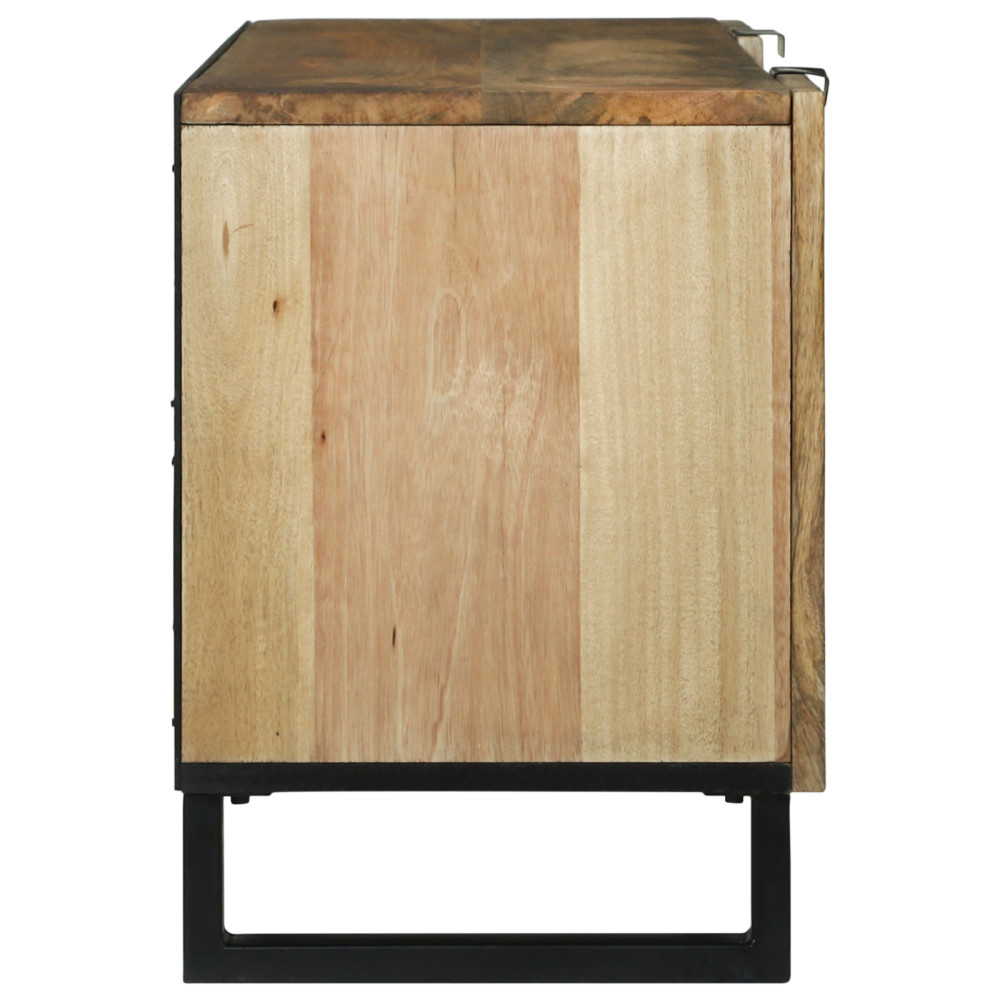 Produktbild för TV Enheter med låda Brun 105 x 33 x 46 cm Konstruerat trä