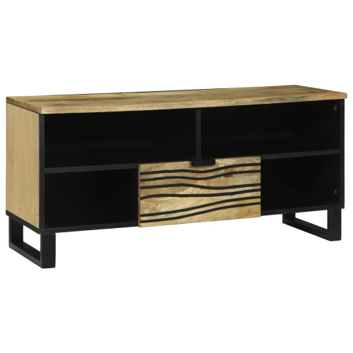vidaXL TV Enheter med låda Brun 105 x 33 x 46 cm Konstruerat trä