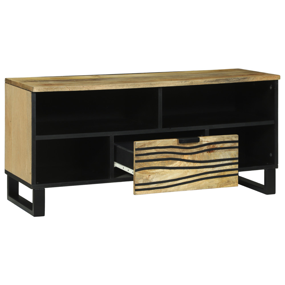 Produktbild för TV Enheter med låda Brun 105 x 33 x 46 cm Konstruerat trä