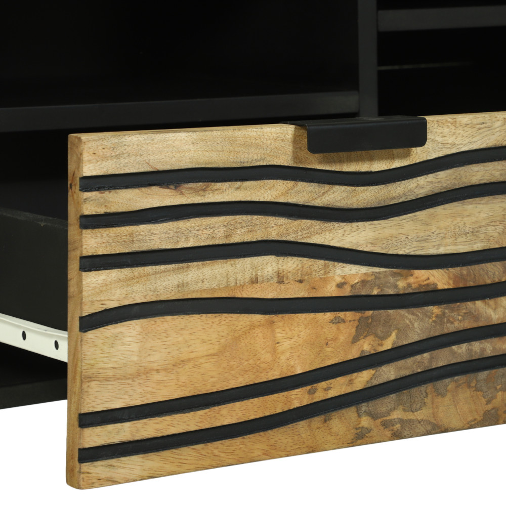 Produktbild för TV Enheter med låda Brun 100 x 33 x 46 cm Konstruerat trä