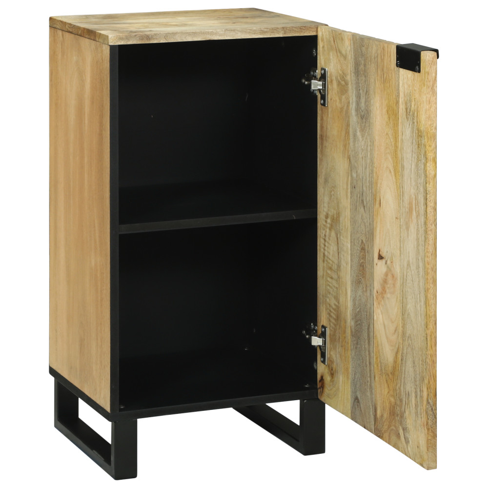 Produktbild för Skåp Brun 40 x 33 x 75 cm massivt mangoträ