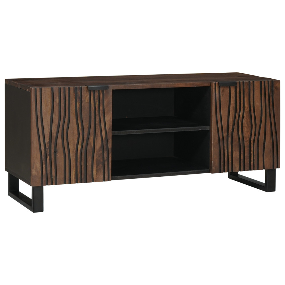 Produktbild för TV Enheter Valnöt 105 x 33 x 46 cm Konstruerat trä