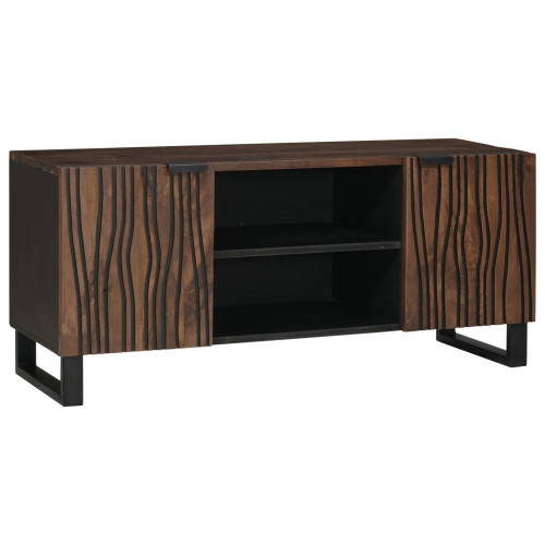 vidaXL TV Enheter Valnöt 105 x 33 x 46 cm Konstruerat trä