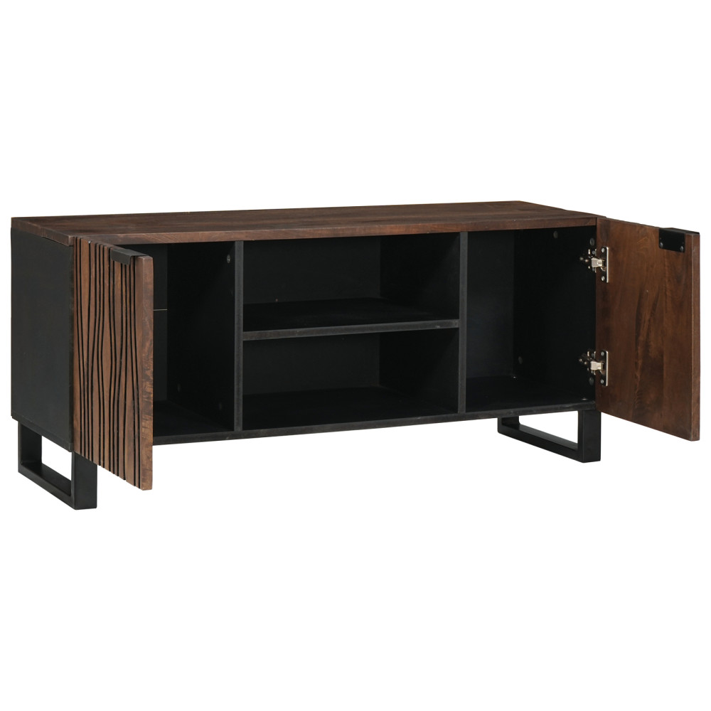 Produktbild för TV Enheter Valnöt 105 x 33 x 46 cm Konstruerat trä