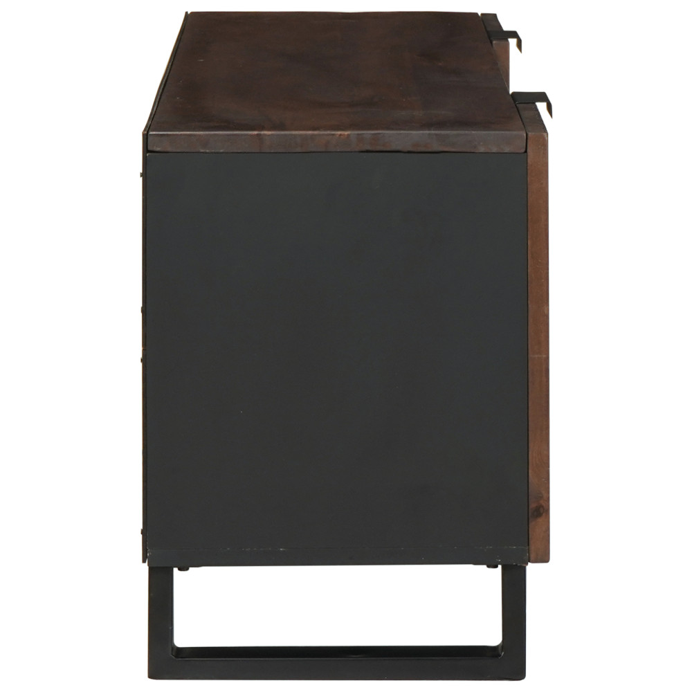 Produktbild för TV Enheter Valnöt 105 x 33 x 46 cm Konstruerat trä