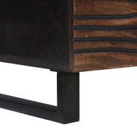 Produktbild för Kaffeebord Valnöt 100 x 54 x 40 cm Konstruerat trä