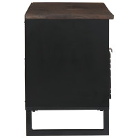 Produktbild för TV Enheter med låda Valnöt 105 x 33 x 46 cm Konstruerat trä