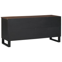 Produktbild för TV Enheter med låda Valnöt 105 x 33 x 46 cm Konstruerat trä