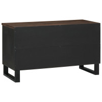 Produktbild för TV Enheter med låda Valnöt 80 x 33 x 46 cm Konstruerat trä