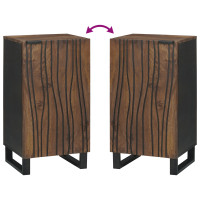 Produktbild för Skåp Brun 40 x 33 x 75 cm massivt mangoträ