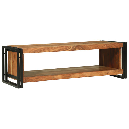 vidaXL Kaffeebord Brun 120 x 50 x 38 cm Massivt Akaciaträ
