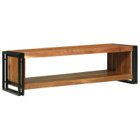 Produktbild för Kaffeebord Brun 120 x 50 x 38 cm Massivt Akaciaträ