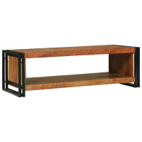 Produktbild för Kaffeebord Brun 120 x 50 x 38 cm Massivt Akaciaträ