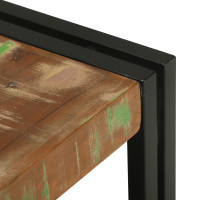 Produktbild för Kaffeebord Flerfärgsdesign Solid återvunnen trä