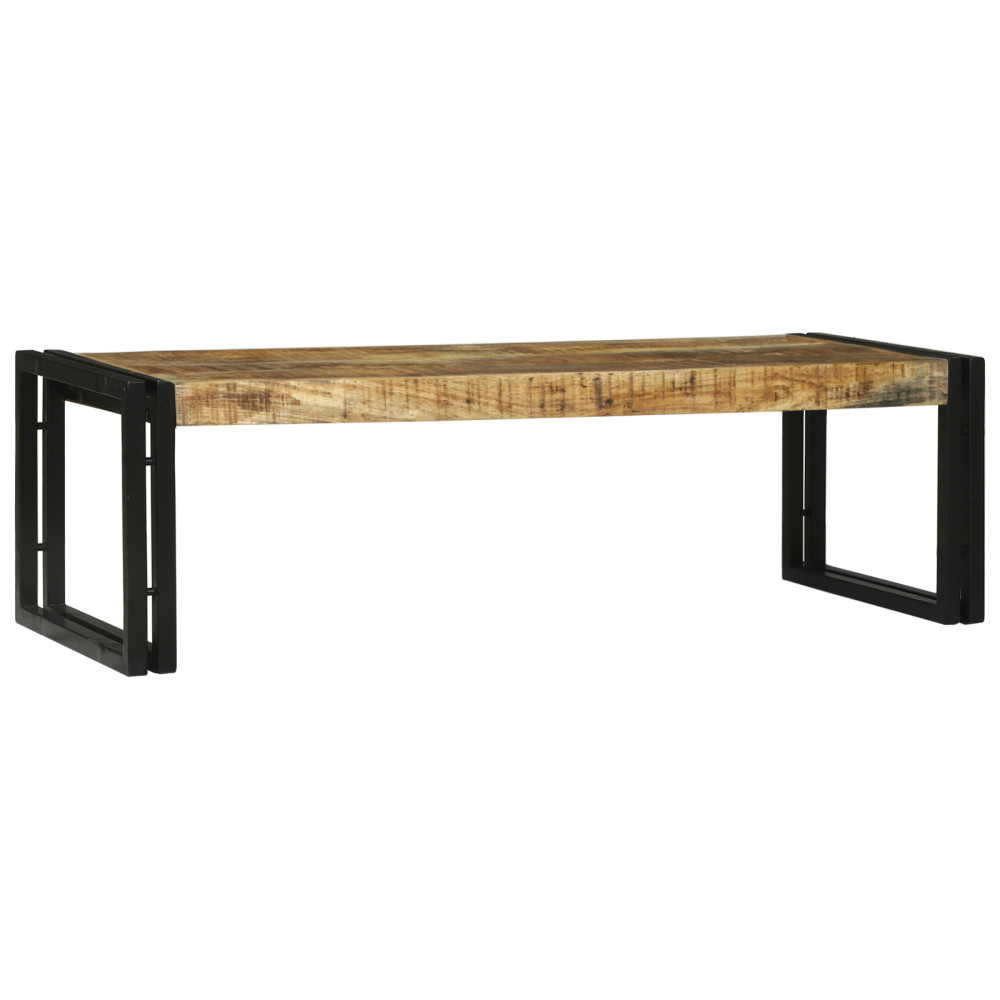 Produktbild för Kaffeebord 2 pcs Brun 48 x 40 x 40 cm Massivt mangoträ
