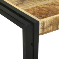 Produktbild för Kaffeebord 2 pcs Brun 48 x 40 x 40 cm Massivt mangoträ