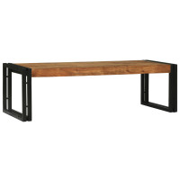 Produktbild för Kaffeebord 2 pcs Brun 48 x 40 x 40 cm Massivt Akaciaträ