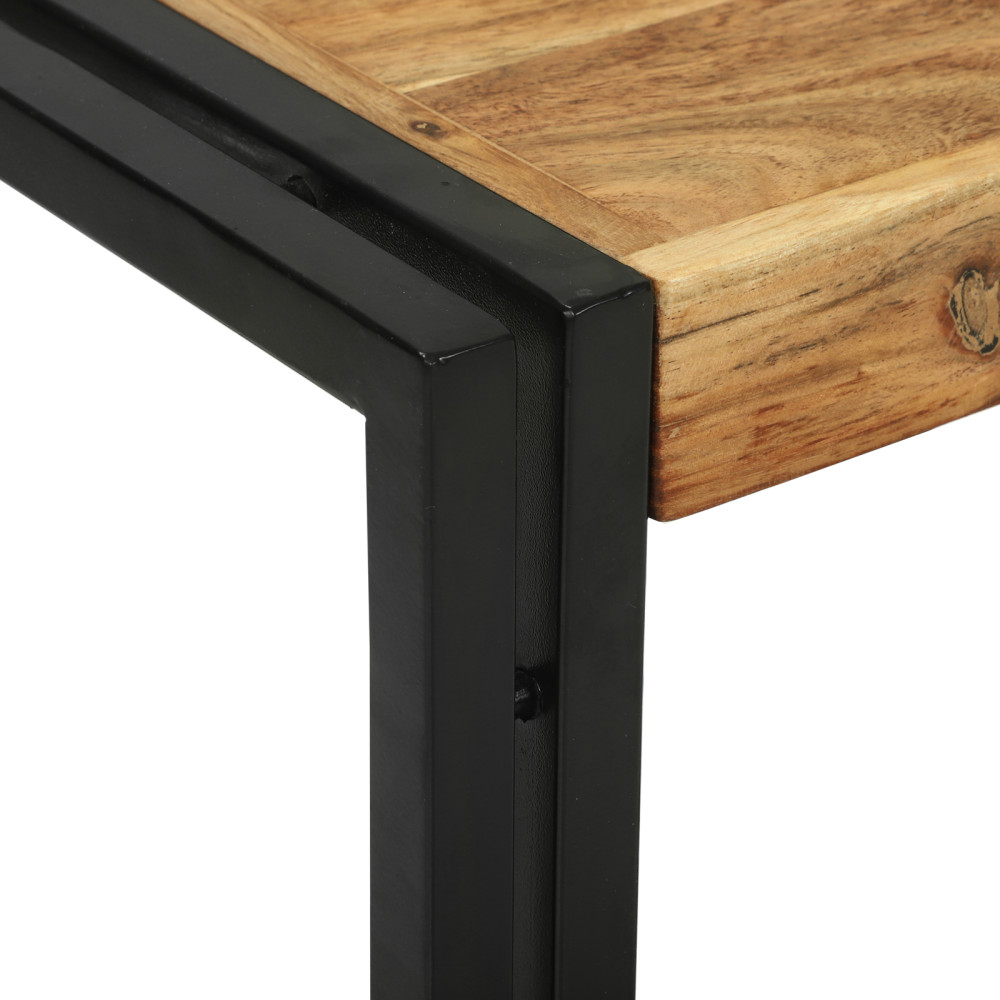 Produktbild för Kaffeebord 2 pcs Brun 48 x 40 x 40 cm Massivt Akaciaträ