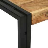 Produktbild för Kaffeebord 2 pcs Brun 48 x 40 x 40 cm Massivt Akaciaträ