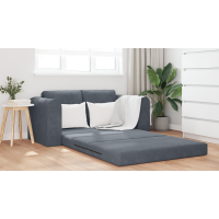 Produktbild för Soffsäng Mörkgrå 148 x 71 x 83 cm Sammet