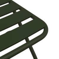 Produktbild för Fällstol för trädgård 2 pcs Grön 42 x 52 x 82cm