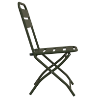 Produktbild för Fällstol för trädgård 2 pcs Grön 42 x 52 x 82cm