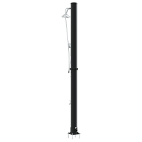 Produktbild för Utomhus Solardusch Svart 217 cm PVC och Aluminium
