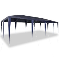 Produktbild för Partytält Blå 800 x 400 x 266 cm Polyeten och Stål